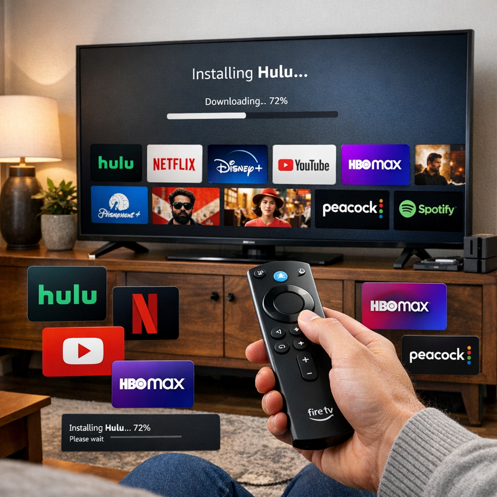 User installing Fire TV downloader codes 2026