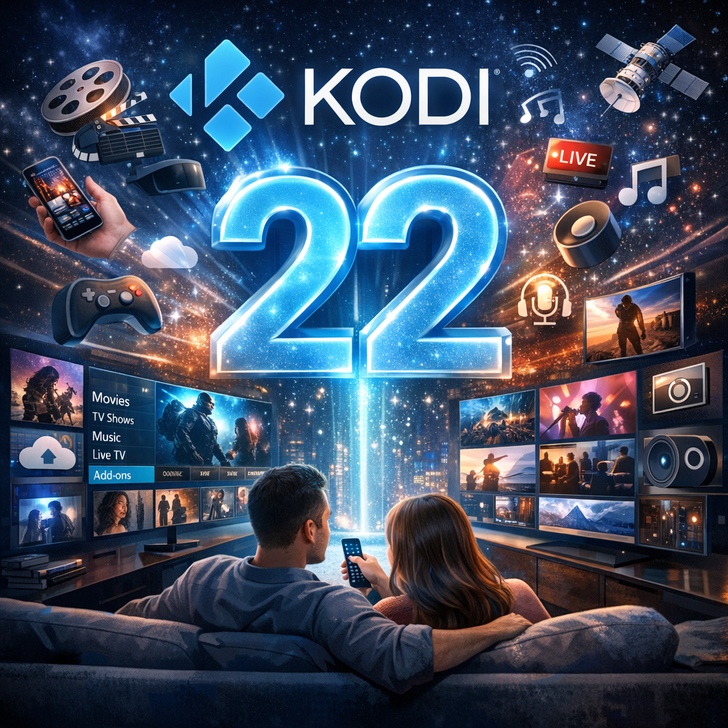 Kodi 22 features in action