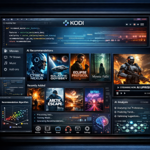 Kodi python ai interface with streaming movies