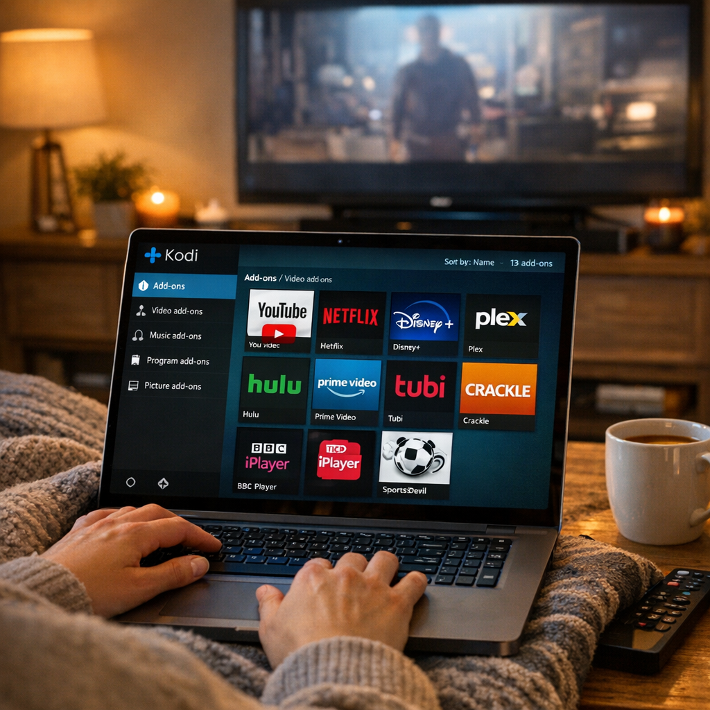User exploring Best Kodi Addons for 2026